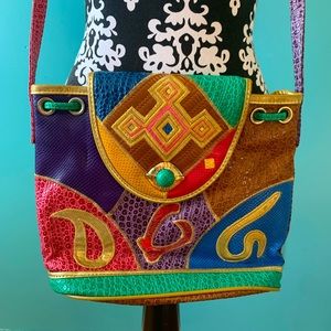 Colorful Patchwork Purse